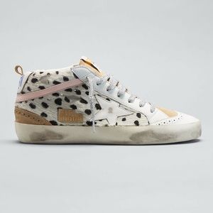 Golden Goose Mid Star ✨ B&W Animal Print / 39
